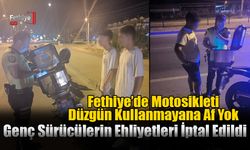 Fethiye’de Motosikleti Düzgün Kullanmayana Af Yok