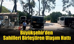 Büyükşehir’den Sahilleri Birleştiren Ulaşım Hattı