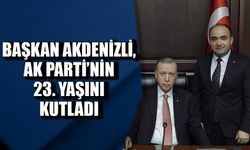 Başkan Akdenizli, AK Parti’nin 23. Yaşını Kutladı