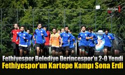 Fethiyespor, Belediye Derincespor’u 2-0 Yendi