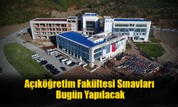 Açıköğretim Fakültesi Sınavları Bugün Yapılacak