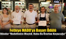 Fethiye MADO’ya Başarı Ödülü