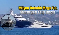 Milyon Dolarlık Mega Yat, Motoryatı Ezip Geçti