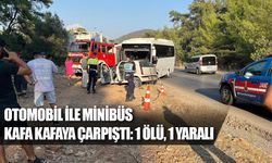 Otomobil İle Minibüs Kafa Kafaya Çarpıştı: 1 Ölü, 1 Yaralı