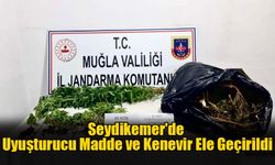 Seydikemer'de Uyuşturucu Madde ve Kenevir Ele Geçirildi