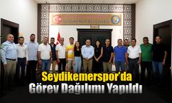 Seydikemerspor’da Görev Dağılımı Yapıldı