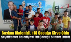 Seydikemer Belediyesi, 118 Çocuğu Sünnet Ettirdi