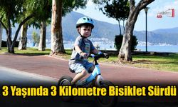 3 Yaşında 3 Kilometre Bisiklet Sürdü