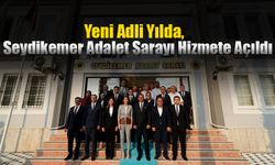 Yeni Adli Yılda, Seydikemer Adalet Sarayı Hizmete Açıldı