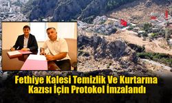 Fethiye Kalesi Temizlik Ve Kurtarma Kazısı İçin Protokol İmzalandı