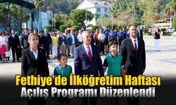 Fethiye’de İlköğretim Haftası Açılış Programı Düzenlendi