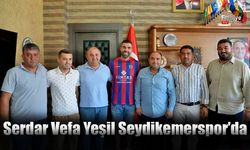 Serdar Vefa Yeşil Seydikemerspor’da