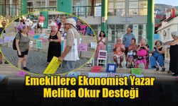 Emeklilere Ekonomist Yazar Meliha Okur Desteği