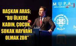 Başkan Aras; “Bu Ülkede Kadın, Çocuk, Sokak Hayvanı Olmak Zor”