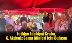 Fethiye Edebiyat Grubu, 6. Akdeniz Sanat Günleri İçin Buluştu