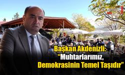 Başkan Akdenizli, Seydikemerli Muhtarların Gününü Kutladı