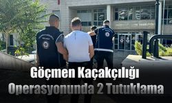 Göçmen Kaçakçılığı Operasyonunda 2 Tutuklama