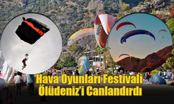 Hava Oyunları Festivali Ölüdeniz’i Canlandırdı