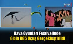 Hava Oyunları Festivalinde 6 bin 965 Uçuş Gerçekleştirildi