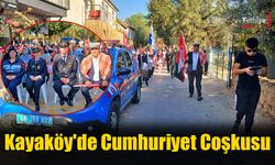 Kayaköy'de Cumhuriyet Coşkusu Yaşandı