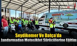 Jandarmadan Motosiklet Sürücülerine Eğitim