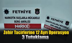 Zehir Tacirlerine 12 Ayrı Operasyon: 3 Tutuklama