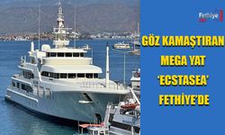 Göz Kamaştıran Mega Yat ‘Ecstasea’ Fethiye’de