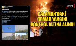 Dalaman'daki Orman Yangını Kontrol Altına Alındı