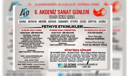 Fethiye’de 6. Akdeniz Sanat Günleri Başlıyor