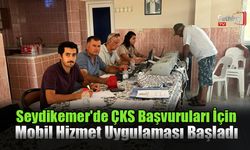 Seydikemer'de ÇKS Başvuruları İçin Mobil Hizmet Uygulaması Başladı