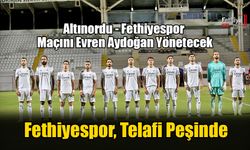 Altınordu - Fethiyespor Maçını Evren Aydoğan Yönetecek