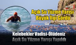 Fethiye’de Açık Su Yüzme Yarışı Büyük İlgi Gördü