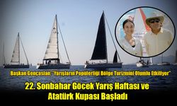 22. Sonbahar Göcek Yarış Haftası ve Atatürk Kupası Başladı