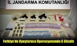 Fethiye’de Uyuşturucu Operasyonunda 6 Gözaltı