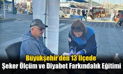 13 İlçede Şeker Ölçüm ve Diyabet Farkındalık Eğitimi