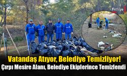 Çırpı Mesire Alanı, Belediye Ekiplerince Temizlendi