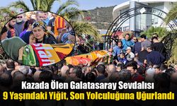 Kazada Ölen Galatasaray Sevdalısı 9 Yaşındaki Yiğit, Dualarla Uğurlandı