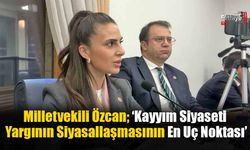 Milletvekili Özcan: ‘Kayyımlar Milli İrade Hırsızlığı Değil Mi?’