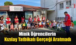 Minik Öğrenciler Kızılay Haftasını Kutladı