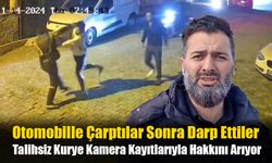 Otomobille Çarptılar Sonra Darp Ettiler