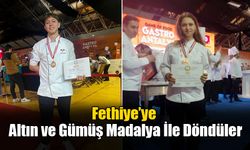 Fethiye’ye Altın ve Gümüş Madalya İle Döndüler