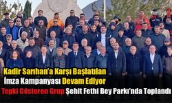 Kadir Sarıhan’a Karşı Başlatılan İmza Kampanyası Devam Ediyor