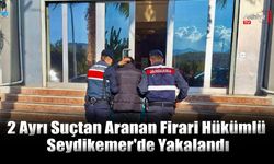 2 Ayrı Suçtan Aranan Firari Hükümlü Seydikemer'de Yakalandı