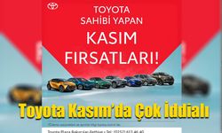 Toyota Kasım’da Çok İddialı