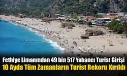 10 Ayda Tüm Zamanların Turist Rekoru Kırıldı