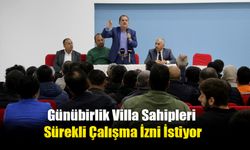 Günübirlik Villa Sahipleri Sürekli Çalışma İzni İstiyor