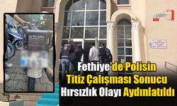 Polisin Titiz Çalışması Sonucu Hırsızlık Olayı Aydınlatıldı