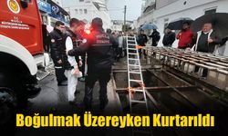 Genç Adam, Boğulmak Üzereyken Kurtarıldı