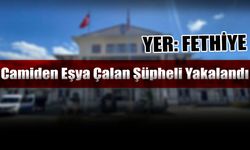 Camiden Eşya Çalan Şüpheli Yakalandı