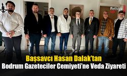 Başsavcı Hasan Dalak’tan Bodrum Gazeteciler Cemiyeti’ne Veda Ziyareti